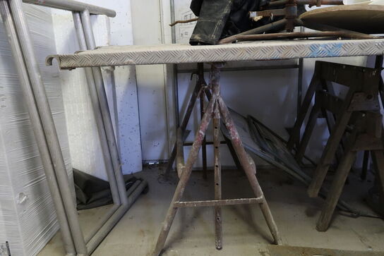 Stilladsbukke, stilladsdæk, bukke m.m.