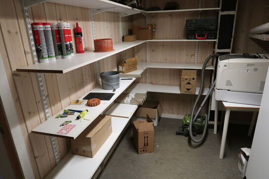 Div. Pistolskum WÜRTH, affaldssække m.m.