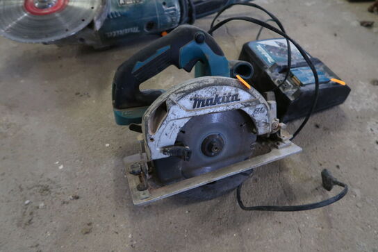 Akku rundsav MAKITA DHS660 med lader