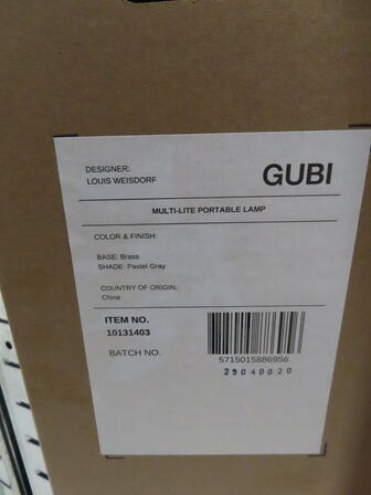 Bordlampe GUBI MULTI-LITE