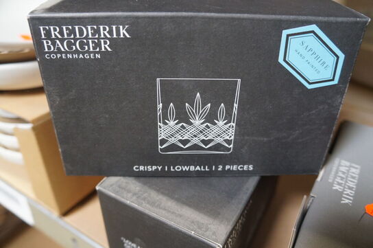 4 stk. Glas FREDERIK BAGGER