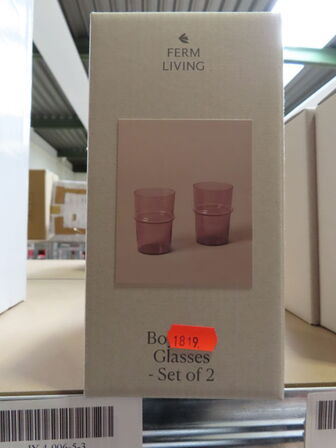 4 stk. Glas FERM LIVING