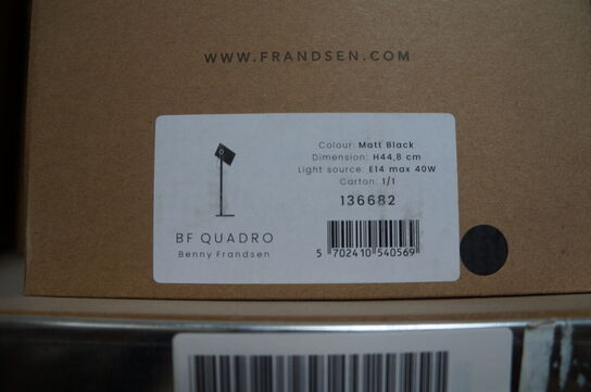 Lampe FRANDSEN BF QUADRO