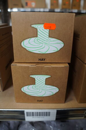 2 stk. Lysestager HAY