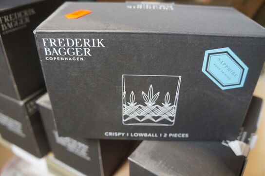 4 stk. Glas FREDERIK BAGGER
