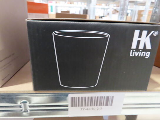 4 stk. Glas HK LIVING