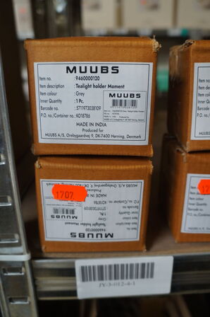 2 stk. Lysestager MUUBS