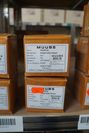 2 stk. Lysestager MUUBS