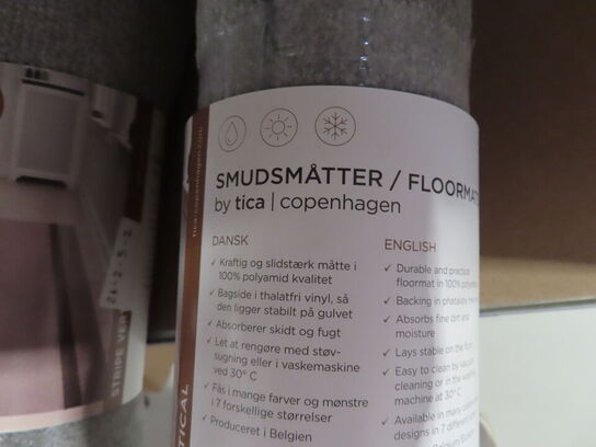 2 stk. Tæpper TICA