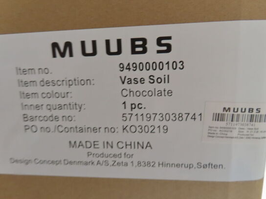 Vase MUUBS