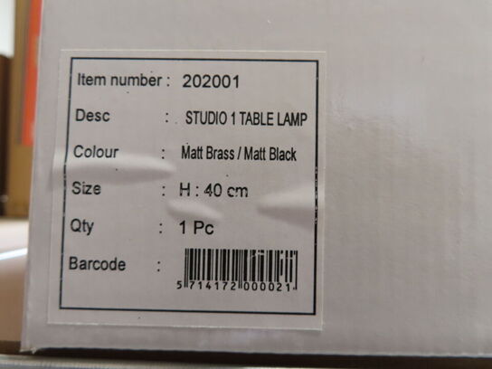 Bordlampe STUDIO 1