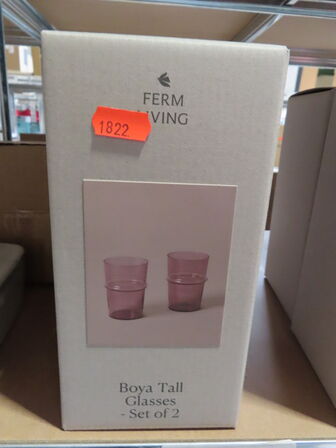 4 stk. Glas FERM LIVING