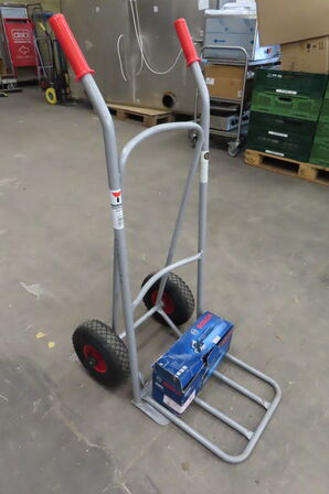 Sækkevogn RAVENDO og vinkelsliber BOSCH