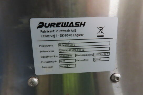 Vaskeanlæg PUREWASH Hotwater