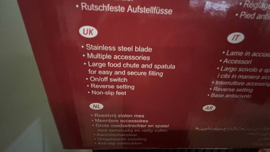 Kødhakker, ubrugt  ROYALTY LINE