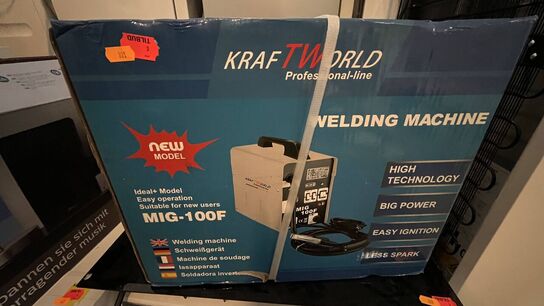 Svejseanlæg, ubrugt  KRAFTWORLD