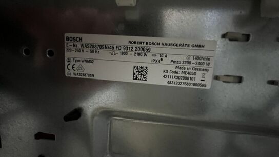 Vaskemaskine, brugt  BOSCH