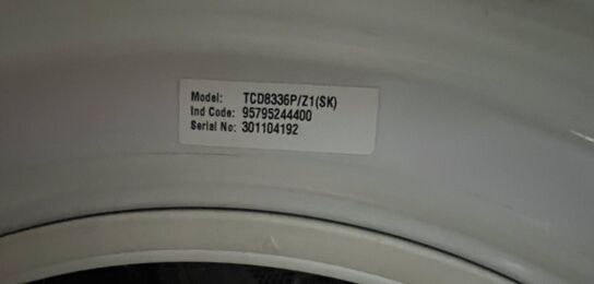 Tørretumbler, brugt  ARISTON