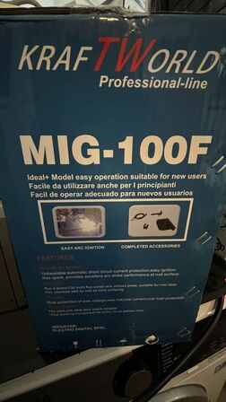 Svejseanlæg, ubrugt  KRAFTWORLD