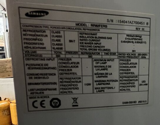 Køleskab, brugt SAMSUNG 