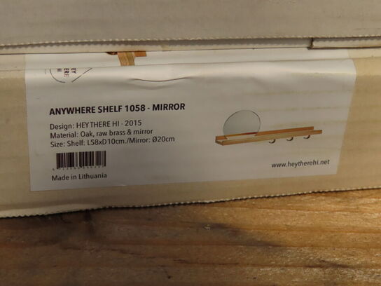 10 stk ANYWHERE SHELF 1058/OAK