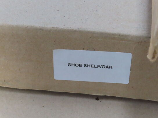 10 stk SHOE SHELF/OAK
