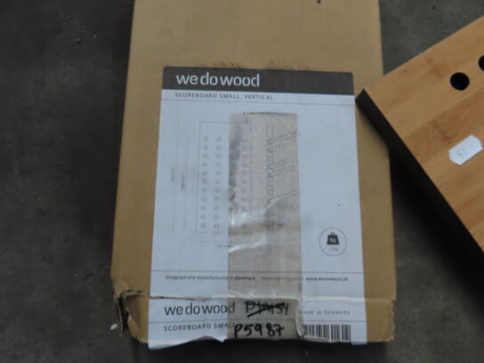 SCOREBOARD WE DO WOOD