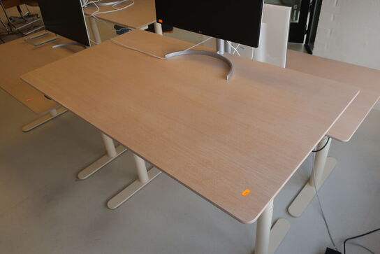 El. hæve/sænke skrivebord MONTANA uden indhold