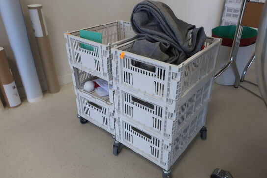 6 stk. opbevaringskasser HAY 