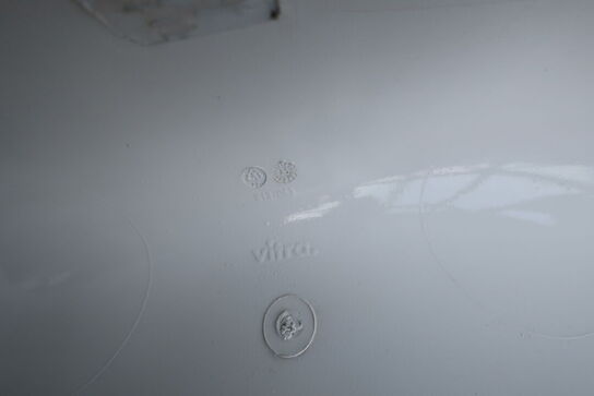 Spisebord IMS samt 4 stk. spisebordsstole VITRA Panton Chair 