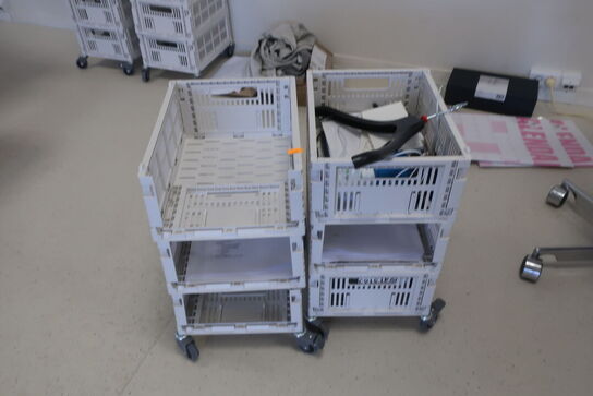 6 stk. opbevaringskasser HAY 