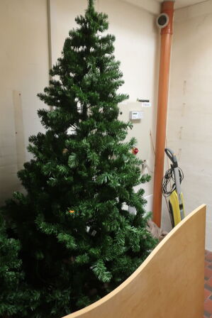 Juletræ med LED-lys 