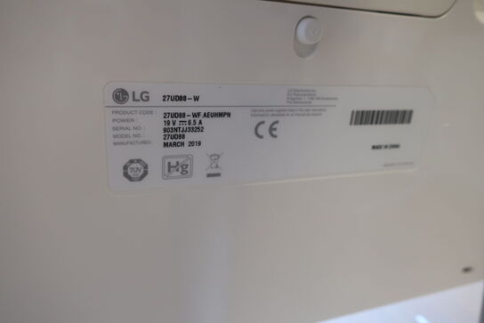 Monitor 27" LG 27UD88 - W