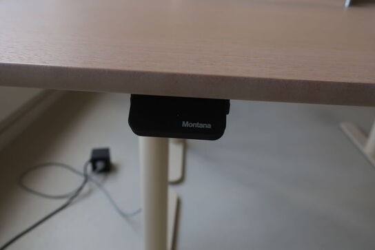 El. hæve/sænke skrivebord MONTANA uden indhold
