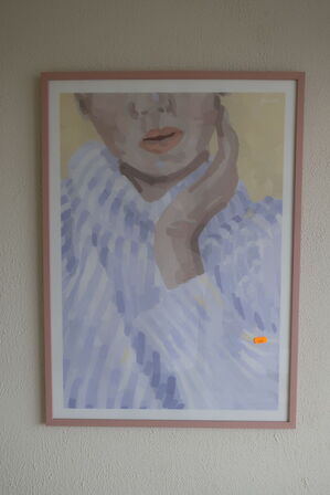 2 stk. plakater i rammer 