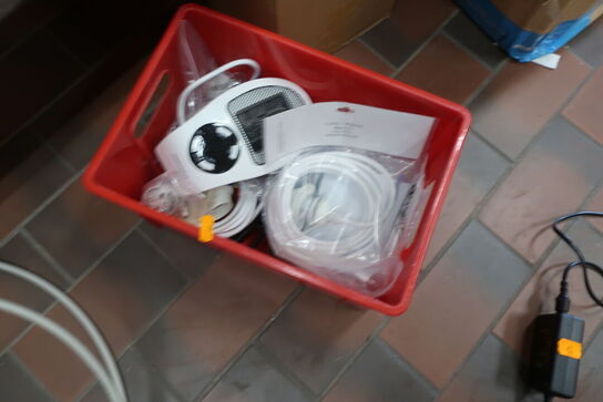 Diverse ledninger, stikdåser m.v. 