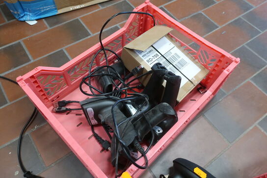 Diverse trådløse håndscannere