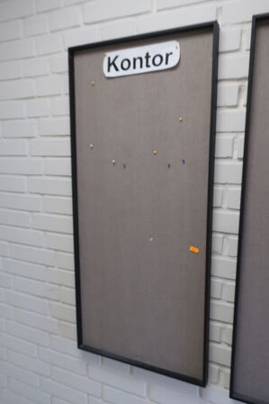 3 stk. opslagstavler 