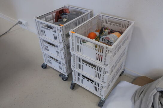 6 stk. opbevaringskasser HAY 