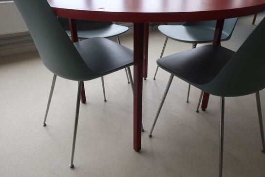 Spisebord HAY samt 4 stk. spisebordsstole &TRADITION 