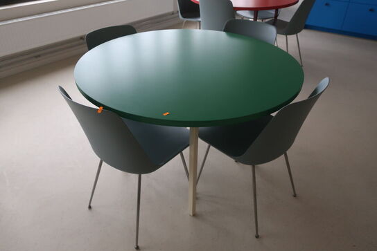 Spisebord HAY samt 4 stk. spisebordsstole &TRADITION 