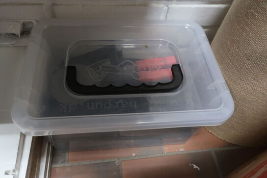 Diverse ledninger, stikdåser m.v. 