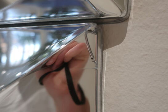 2 stk. vægdekorationer VERPAN Mirror Sculpture 