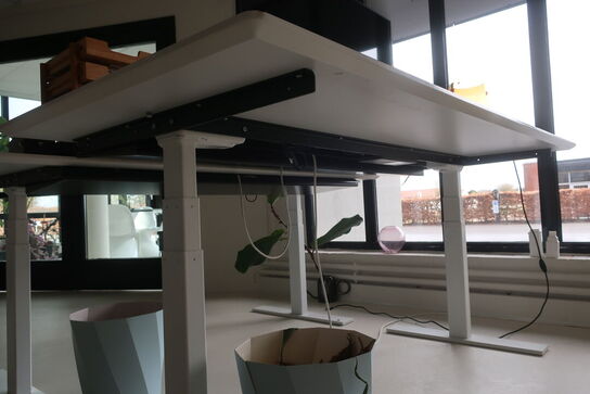 El. hæve/sænke skrivebord BRÄUNER uden indhold