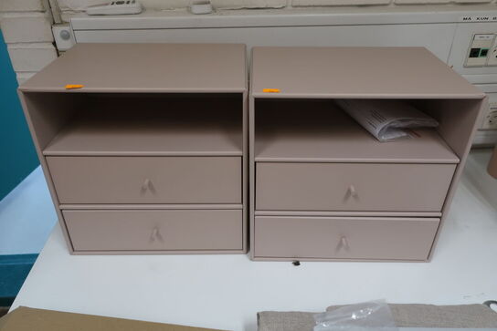 2 stk. skuffemoduler MONTANA Mini 