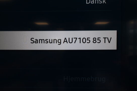 Fjernsyn 85" SAMSUNG AU7105 85 