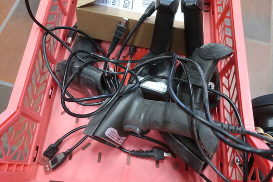 Diverse trådløse håndscannere