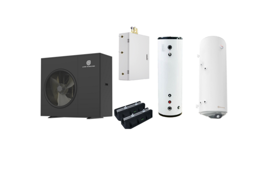 luft/vand varmepumpe 13 kW fra konkursbo