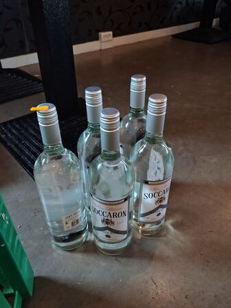 5 fl. Hvid rom SOCCARON