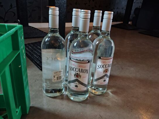 5 fl. Hvid rom SOCCARON